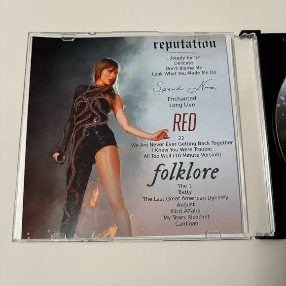 Taylor Swift The Eras Tour Movie (Taylor’s Version) Fanmade 3 CD Set - Picture 7 of 9